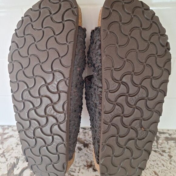 Birkenstock big buckle leather felt‎ sandals size 38 - Picture 8 of 8